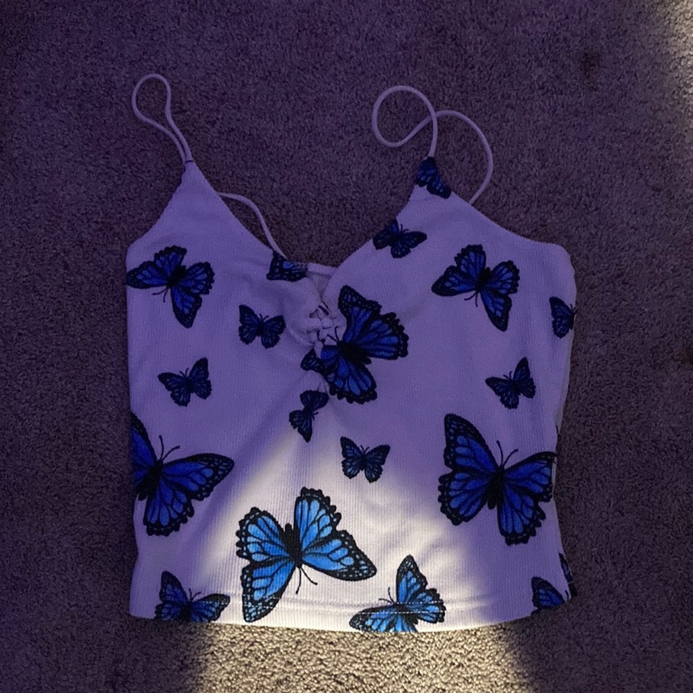Butterfly tank top